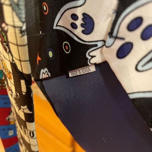 Vintage Ties Peanuts Looney Tunes Halloween made in Korea - Picture 4 of 14